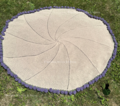 Lavender Rose Bouquet Blanket